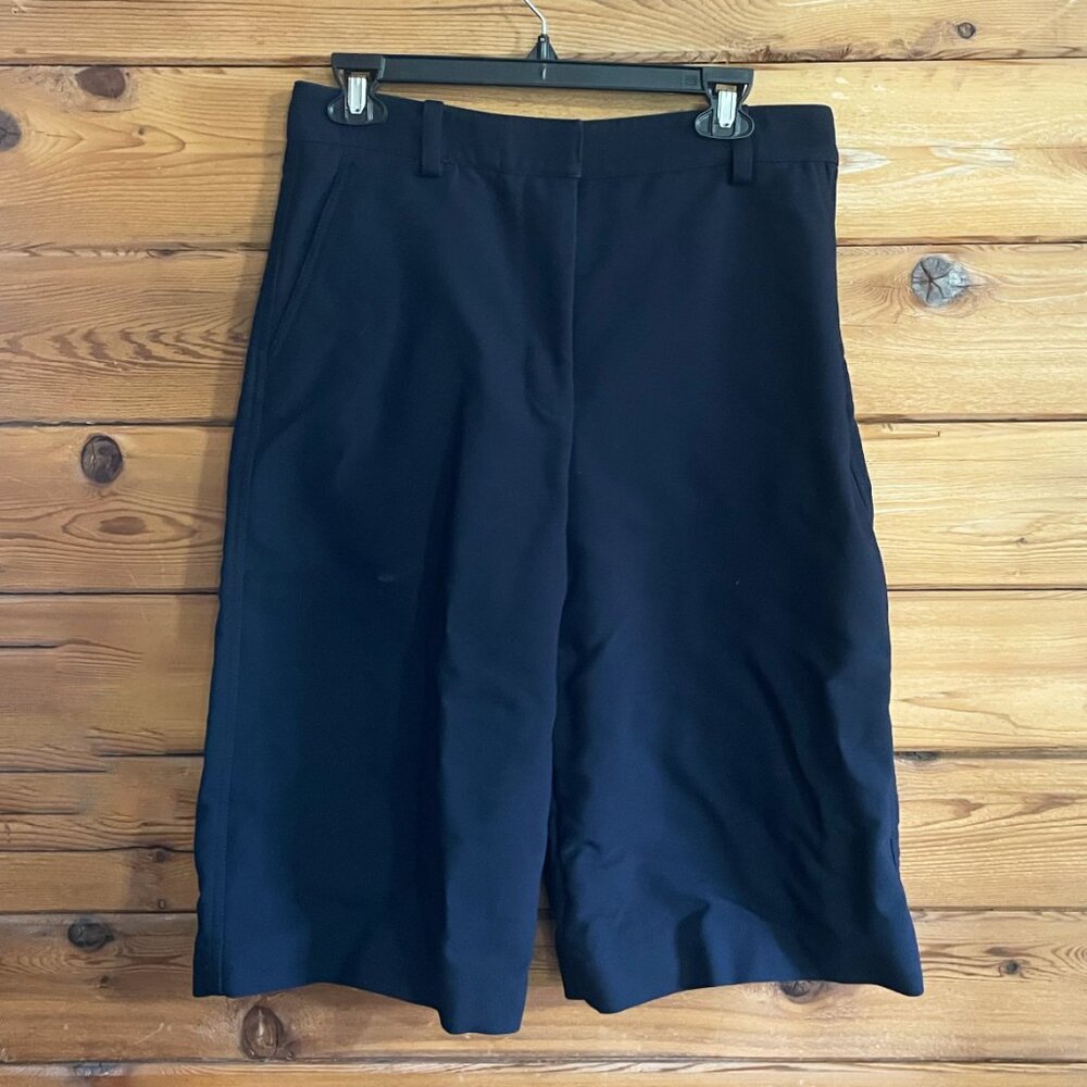3.1 Phillip Lim Navy Blue Bermuda Long Shorts Size 8